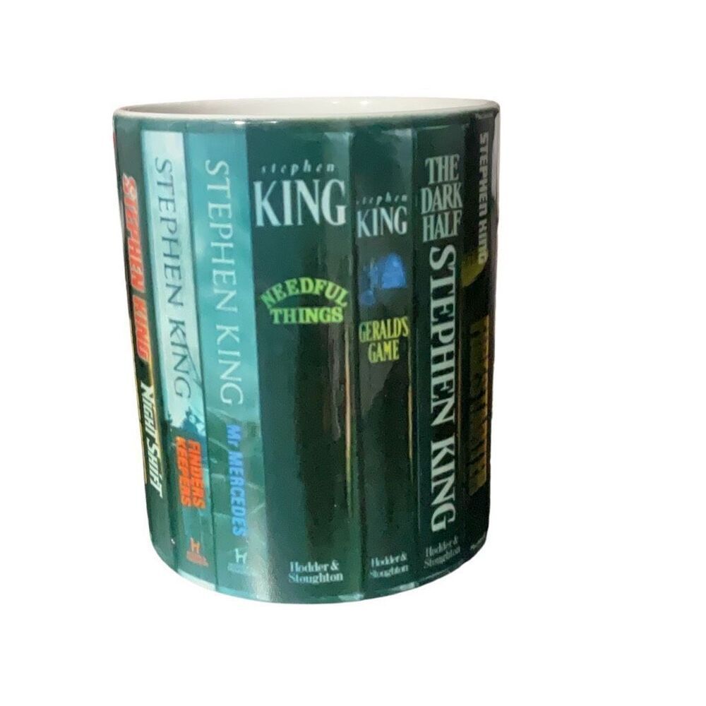 Orca Coatings Stephen King Books Coffee Mug Cup - Picture 3 of 5